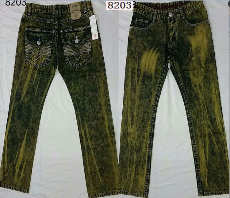 Rock Revival long jeans man 32-42-038